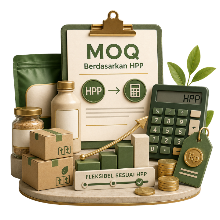 moq berdasarkan hpp
