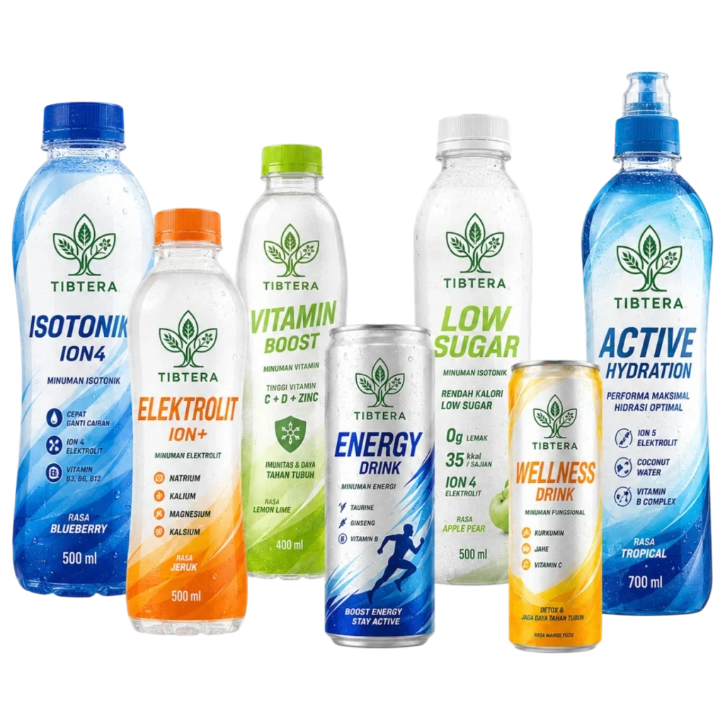 minuman isotonik, elektrolit & fungsional