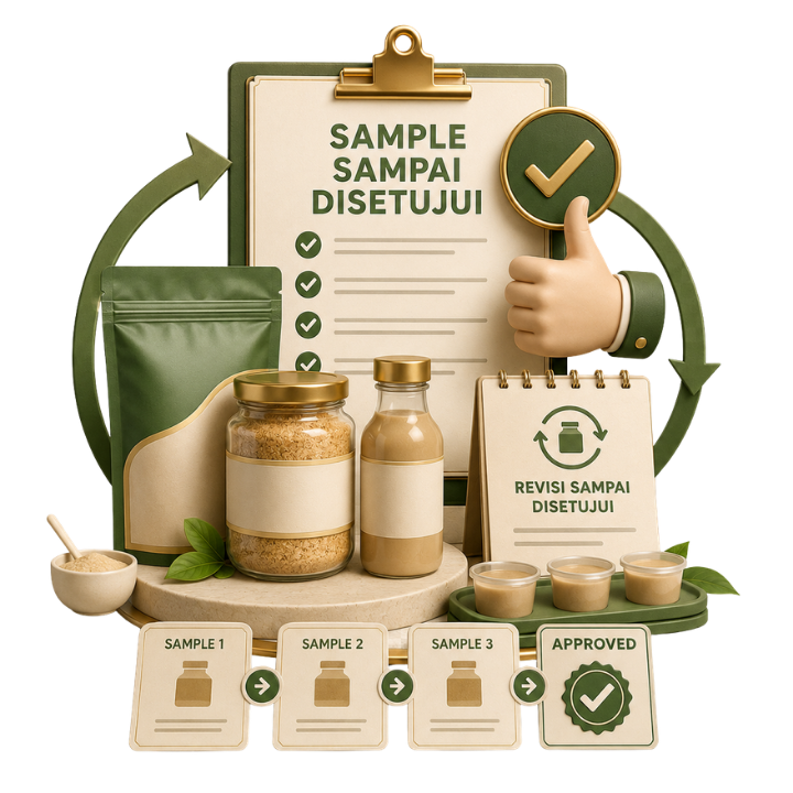 sample sampai disetujui