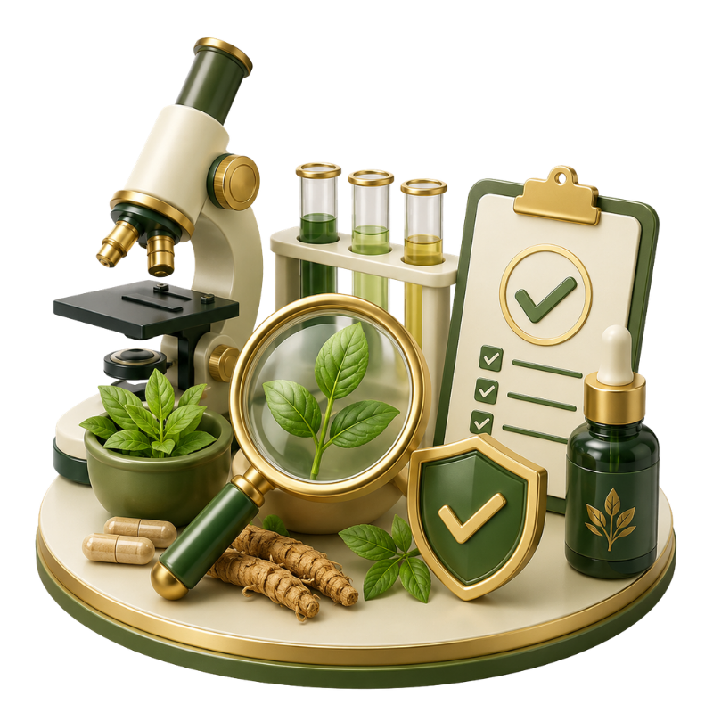 Maklon Herbal uji lab lebih detail