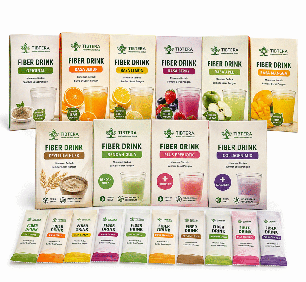 variasi minuman fiber drink
