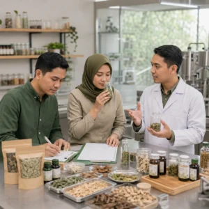 sample dicek sebelum produksi