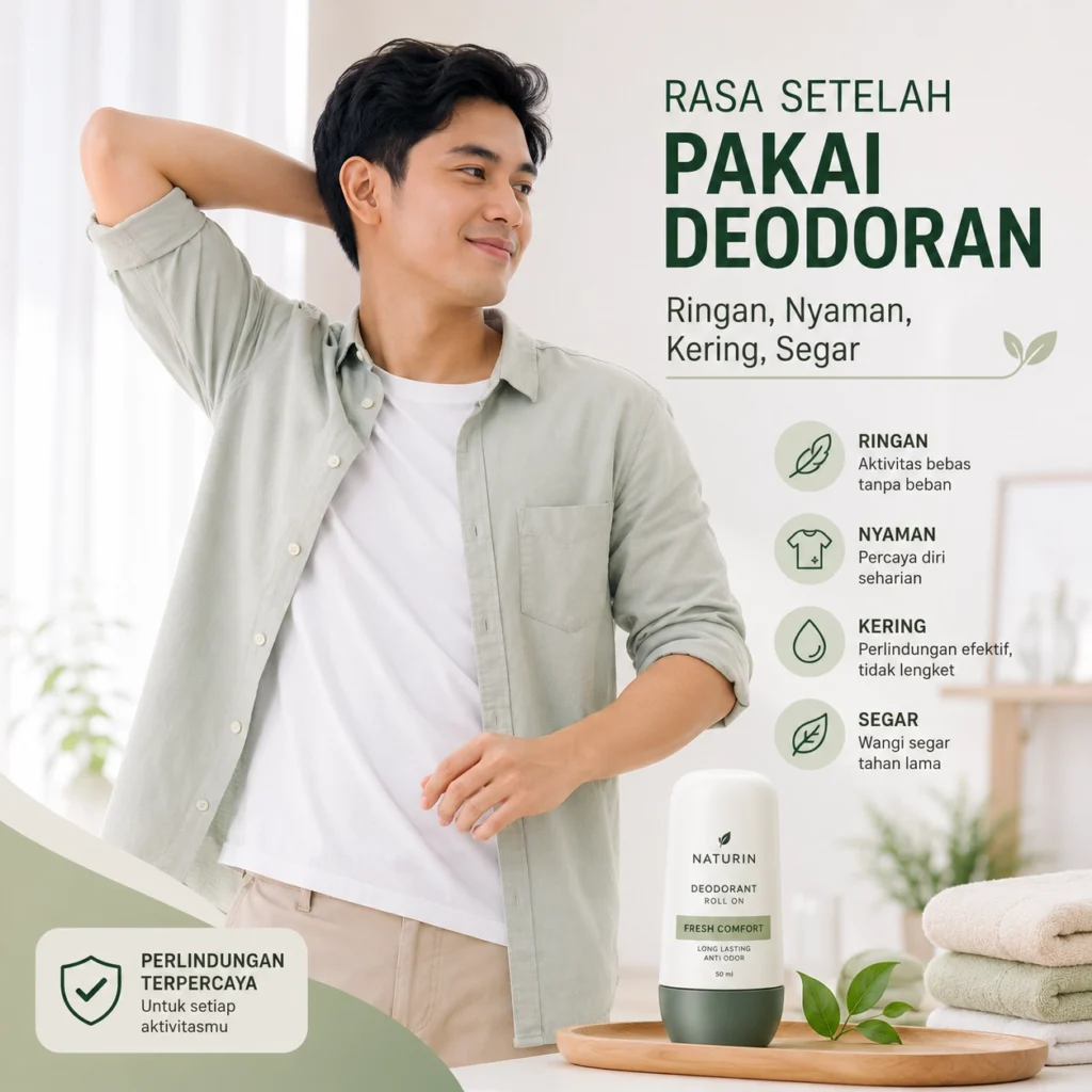 sensasi setelah pakai