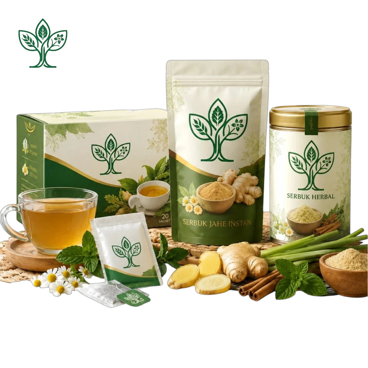 serbuk instan & teh herbal